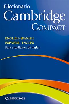 portada Diccionario Cambridge Compact. English - Spanish Español - Inglés. 
