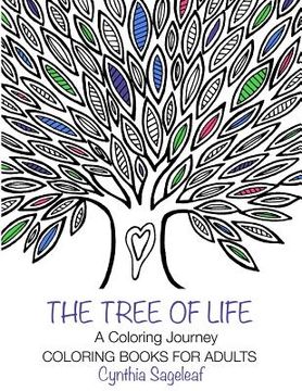 portada The Tree of Life: A Coloring Journey: Coloring Books for Adults