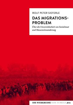 portada Das Migrationsproblem: Über die Unvereinbarkeit von Sozialstaat und Masseneinwanderung (Die Werkreihe von Tumult) (en Alemán)