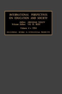 portada international perspectives on education and society: educational reform in international perspective vol 4 (en Inglés)