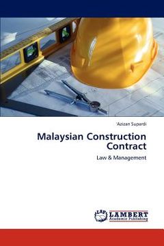 portada malaysian construction contract