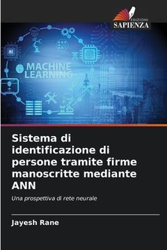 portada Sistema di identificazione di persone tramite firme manoscritte mediante ANN (en Italiano)