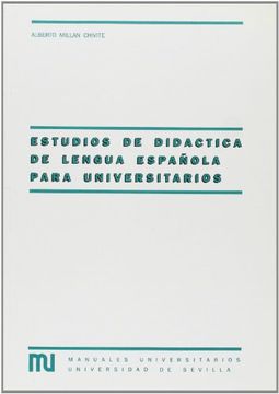 portada estudios de didactica de lengua española