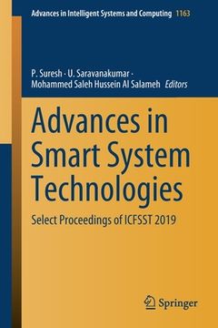 portada Advances in Smart System Technologies: Select Proceedings of Icfsst 2019 (en Inglés)