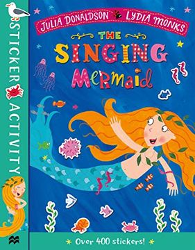 portada The Singing Mermaid Sticker Book (en Inglés)