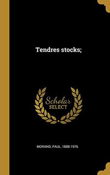 portada Tendres Stocks; (in French)