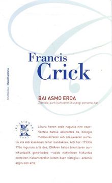 portada Bai Asmo Eroa. (in Basque)