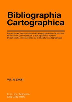portada bibliographia cartographica (en Inglés)
