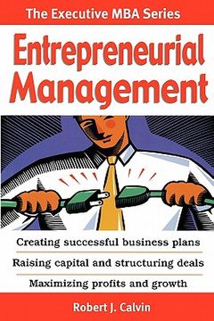 portada entrepreneurial management (en Inglés)