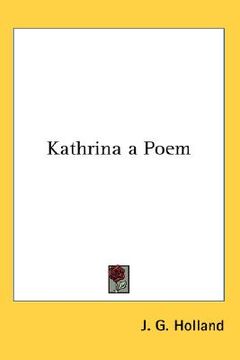 portada kathrina a poem (en Inglés)
