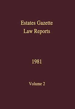 portada Eglr 1981 (Estates Gazette law Reports) (en Inglés)