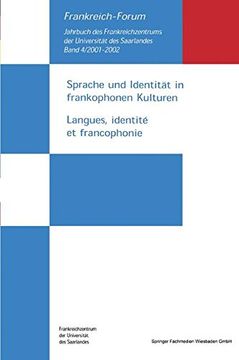 portada Sprache Und Identitat in Frankophonen Kulturen (Frankreich-Forum) (in German)