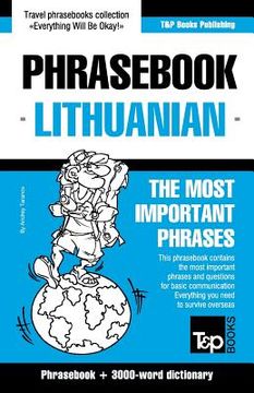 portada English-Lithuanian phrasebook & 3000-word topical vocabulary