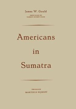 portada Americans in Sumatra (in English)