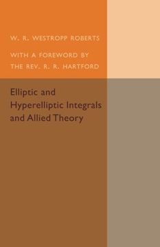 portada Elliptic and Hyperelliptic Integrals and Allied Theory (en Inglés)