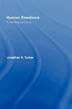 portada human emotions: a sociological theory (in English)