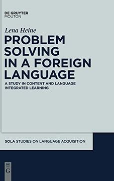 portada Problem Solving in a Foreign Language (Studies on Language Acquisition [Sola]) (in English)