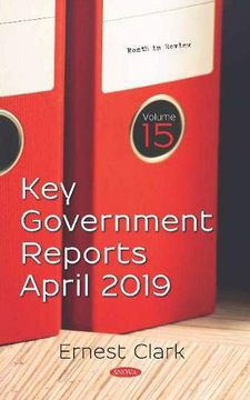 portada Key Government Reports April 2019 (Month in Review)