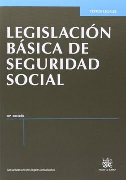 portada Legislación básica de Seguridad Social 10ª Ed. 2013 (Textos Legales)
