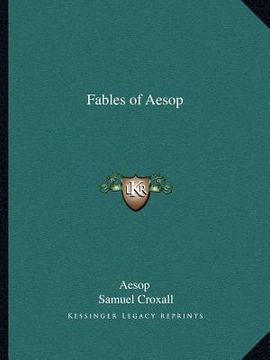 portada fables of aesop (in English)
