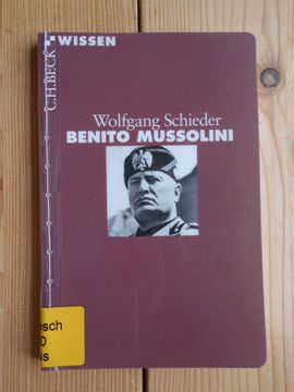 portada Benito Mussolini. C. H. Beck Wissen; 2835 (in German)
