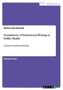 portada Foundations of Professional Writing in Public Health