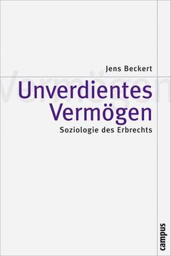 portada Unverdientes Vermögen (in German)