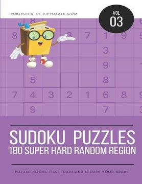 portada Sudoku Puzzles - 180 Super Hard Random Regions (en Inglés)