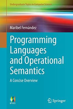 portada Programming Languages and Operational Semantics: A Concise Overview (en Inglés)