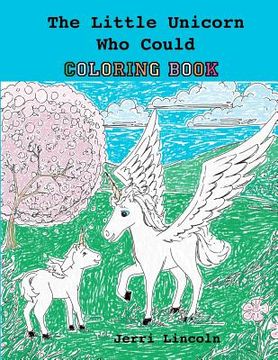 portada the little unicorn who could coloring book (en Inglés)