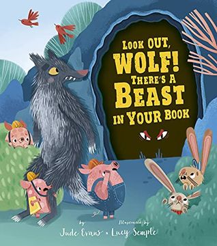 portada Look Out, Wolf! There'S a Beast in Your Book (in English)