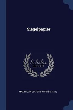 portada Siegelpapier (in English)