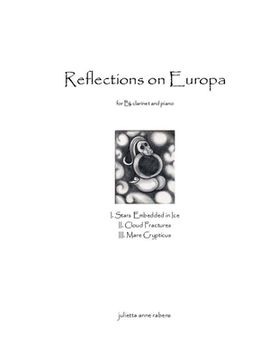 portada Reflections on Europa for clarinet and piano (en Inglés)