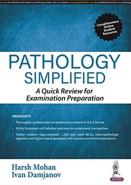 portada Pathology Simplified: A Quick Review for Examination Preparation (en Inglés)