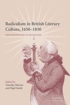 portada Radicalism in British Literary Culture, 1650-1830 Paperback (en Inglés)