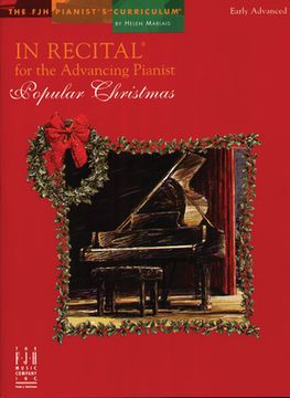 portada In Recital for the Advancing Pianist, Popular Christmas (en Inglés)