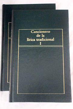 portada Cancionero de la Lirica Tradicional Obra Completa