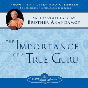 portada Importance of a True Guru - the Teachings of Paramahansa Yogananda (in English)
