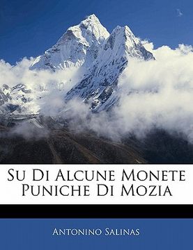 portada Su Di Alcune Monete Puniche Di Mozia (en Italiano)