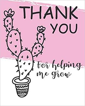 portada Thank You for Helping Me Grow (in English)