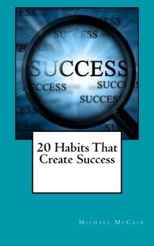 portada 20 Habits That Create Success (en Inglés)