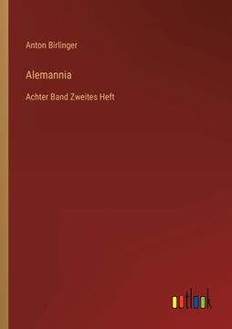 portada Alemannia: Achter Band Zweites Heft (in German)