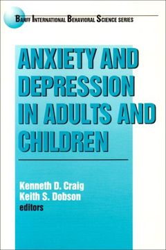 portada Anxiety and Depression in Adults and Children (Banff Conference on Behavioral Science Series) (en Inglés)