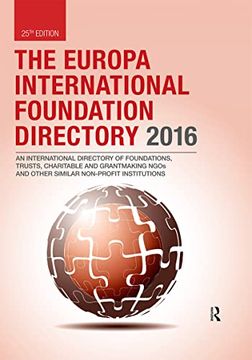 portada The Europa International Foundation Directory 2016 (in English)