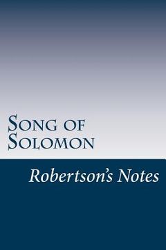 portada Song of Solomon: Robertson's Notes