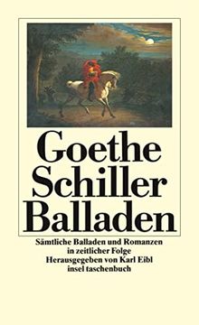 portada Sämtliche Balladen und Romanzen in Zeitlicher Reihenfolge. Herausgegeben von Karl Eibl. It 1275 (in German)