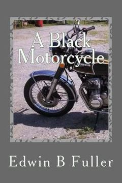 portada A Black motorcycle (en Inglés)
