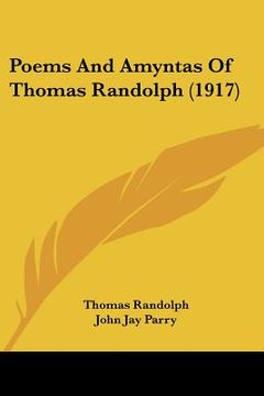 portada poems and amyntas of thomas randolph (1917) (en Inglés)