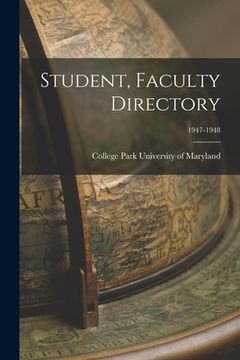 portada Student, Faculty Directory; 1947-1948