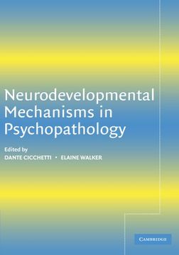 portada Neurodevelopmental Mechanisms in Psychopathology (en Inglés)